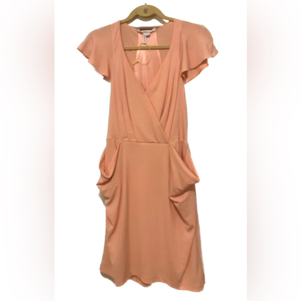Peach / Light Pink BCBG GENERATION Dress with Pockets!